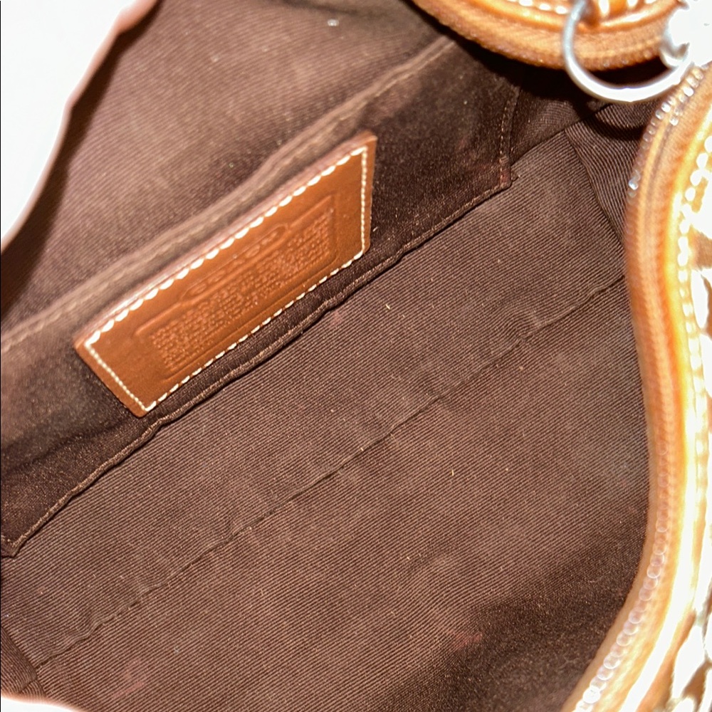 Coach Y2K Mini Signature C Jacquard Baguette Handbag - Picture 11 of 12